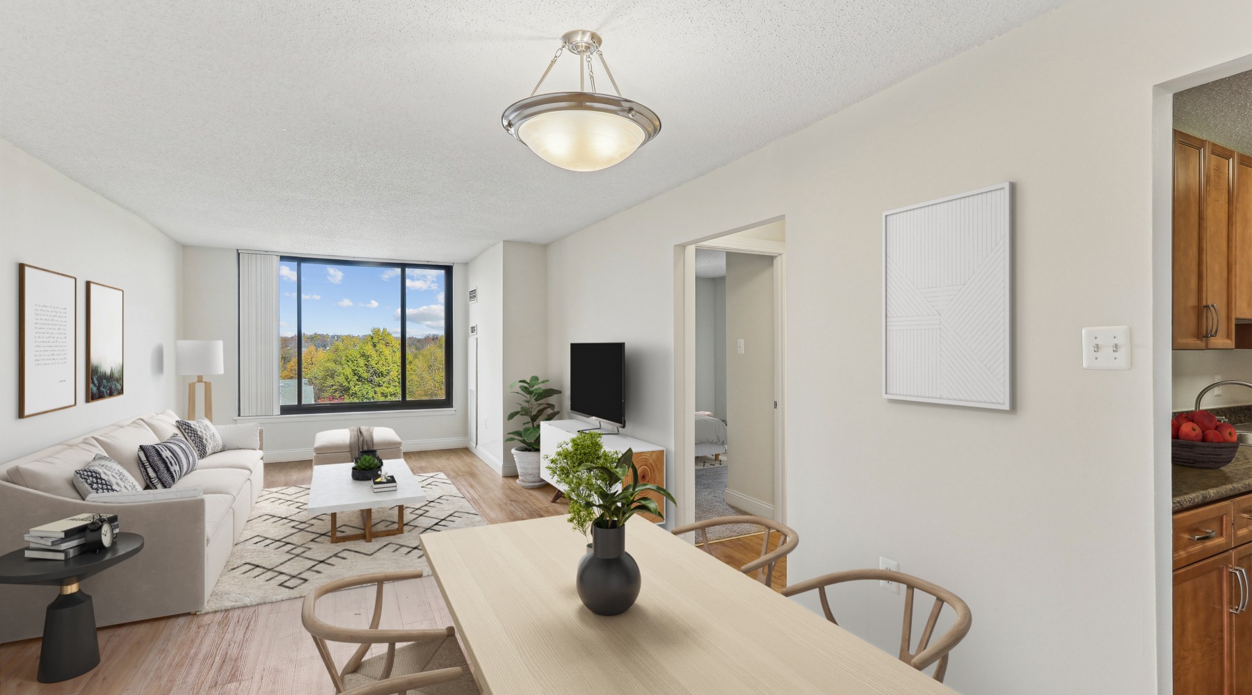 Living room & dining room 